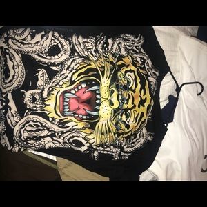 Ed hardy Big tiger tee!